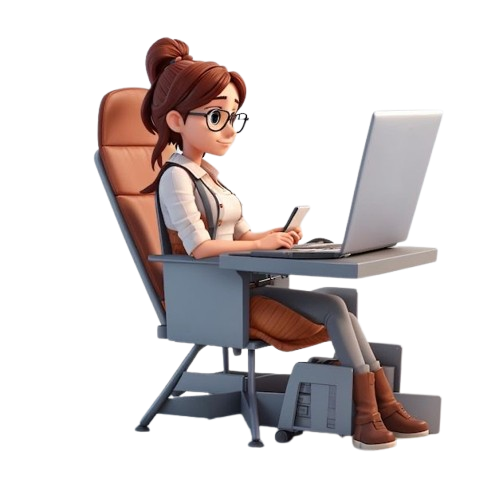 editor at work